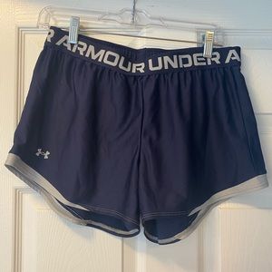 Under Armour Navy Athletic Shorts